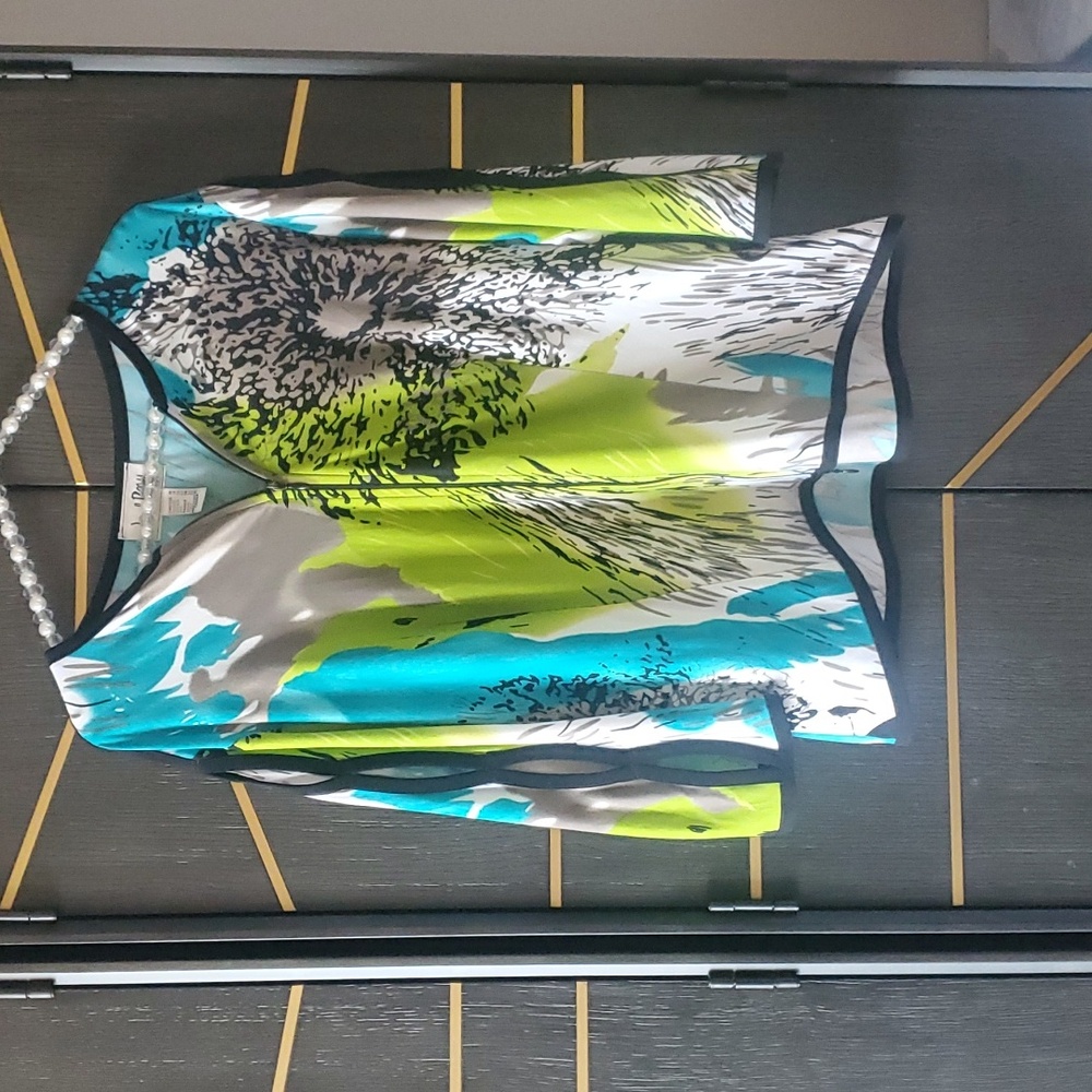 Joseph Ribkoff Multicolor Abstract Blazer